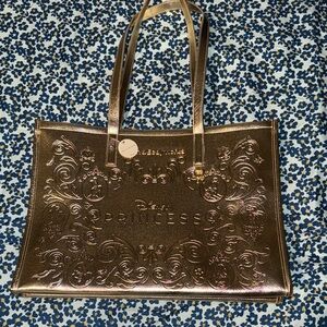 Disney Princess Metallic Gold Tote